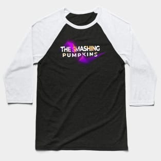 The Smashing Pumpkins - Sliced Text Baseball T-Shirt